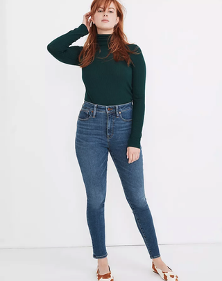 Madewell + High-Rise Skinny Jeans in Wendover Wash