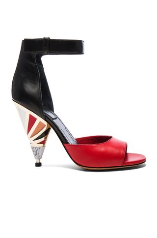 Givenchy + Leather Multicolored Heels