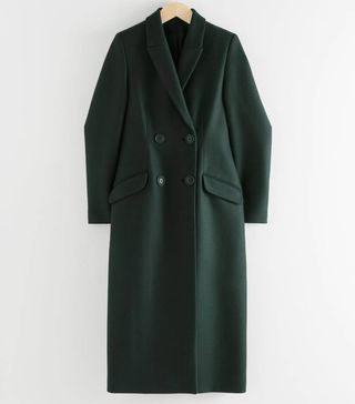 & Other Stories + Double Breasted Tailored Coat