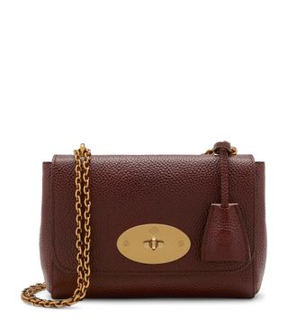 Mulberry + Leather Lily Shoulder Bag