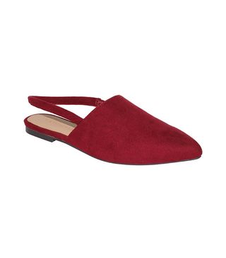 Who What Wear + Kat Microsuede Slingback Flats
