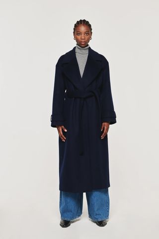 Boden + George Slouch Oversize Wool Coat