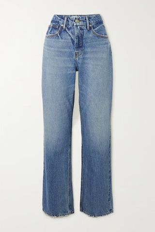 Good American + Good 90's High-Rise Straight-Leg Jeans