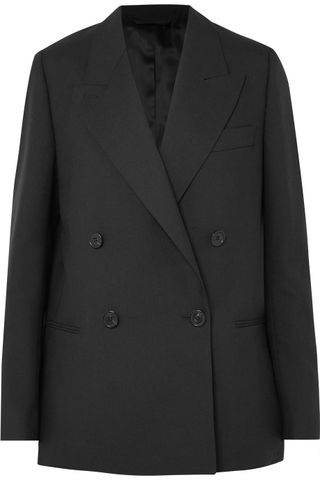 Acne Studios + Double-Breasted Wool Blazer