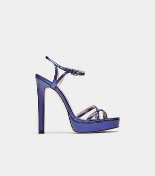 Zara + Strappy Platform Sandals