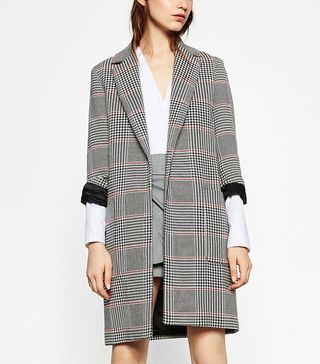 Zara + Check Coat