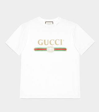 Gucci + Gucci Print Cotton T-Shirt