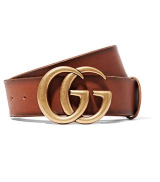 Gucci + Leather Belt