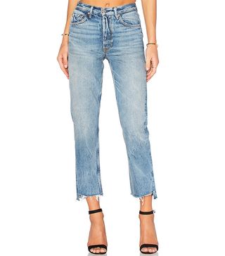 Grlfrnd x Revolve + Helena High-Rise Straight Jean