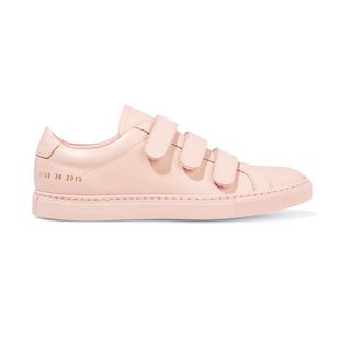 Common Projects + Achilles Three Strap Leather Sneakers