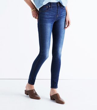 Madewell + High-Rise Skinny Jeans in Polly Wash