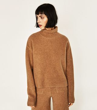 Zara + Polo Neck Sweater