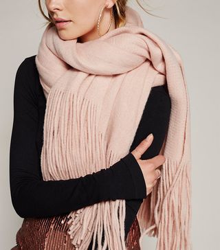 Free People + Kolby Brushed Fringe Scarf