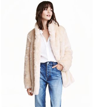 H&M + Faux Fur Jacket