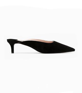 Uterque + Suede Mules