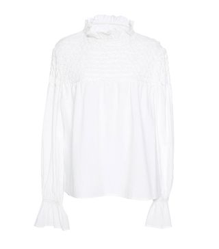 Merlette + Majorelle Smocked Blouse