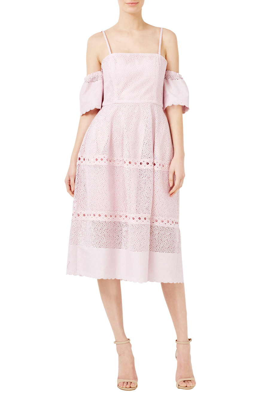 N/Nicholas + Cotton Broderie Ball Dress