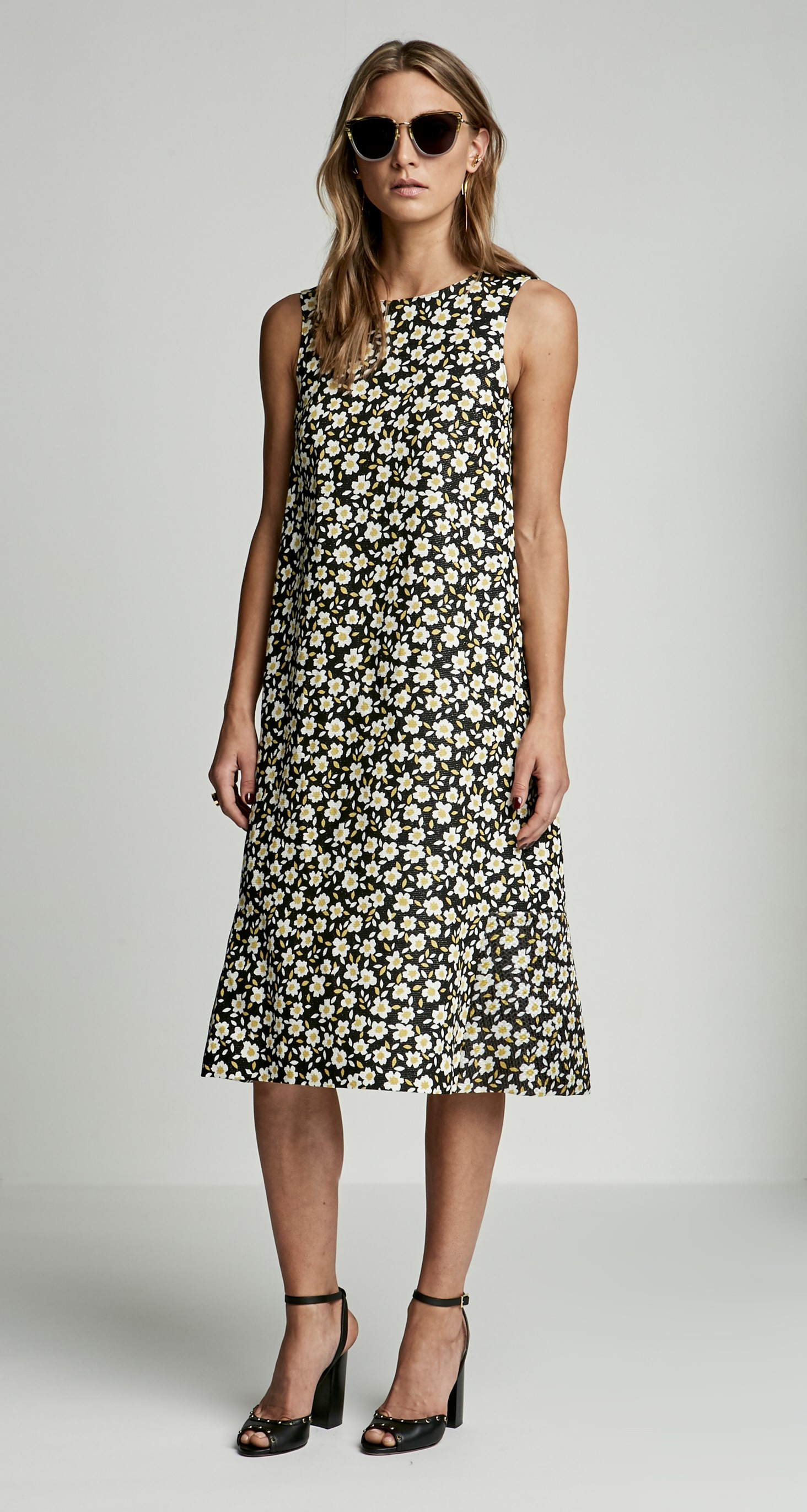 Scanlan Theodore + Daisy Print Dress