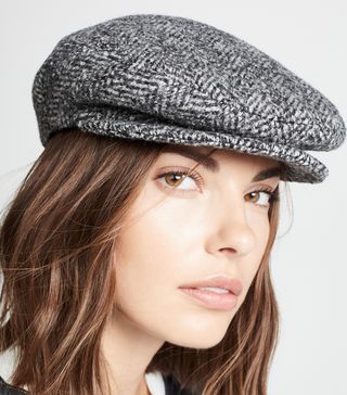 Isabel Marant + Gabor Herringbone Vintage Hat