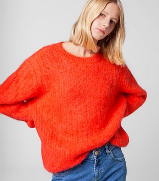 House of Holland + Mohair Ribbed Jumper