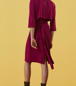 Finery + Oakbury Drape Back Dress