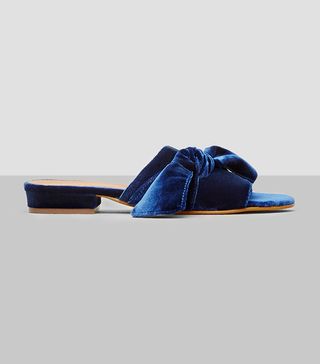Kenneth Cole + Velvet Slide Sandals