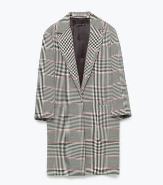 Zara + Check Coat