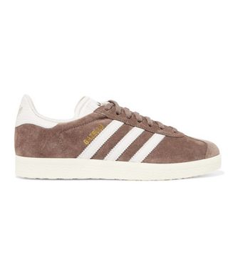 Adidas + Gazelles in Suede and Snake Effect