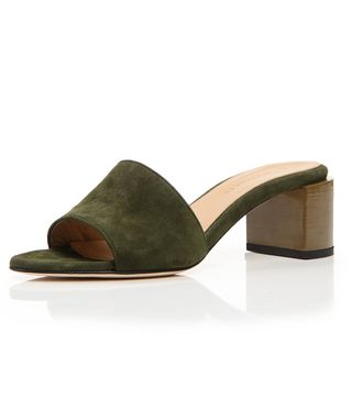 Dear Frances + Eva Mules in Olive