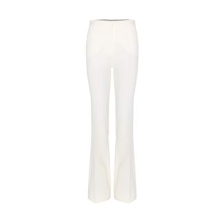 Victoria Beckham + Wool-blend trousers