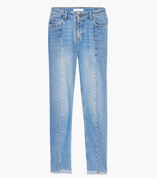 Sandro + Straight-Cut Jeans