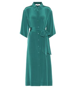 Diane von Furstenberg + Silk Shirt Dress