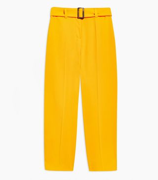Topshop + Belted Peg Trousers