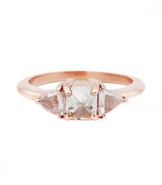 Lauren Wolf Jewelry + Three Diamond Ring