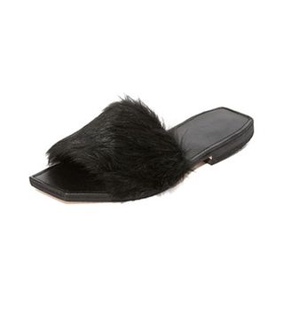 One by Parme Marin + Faux-Fur Slides