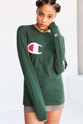 Urban Originals + Champion + Long Sleeve Top