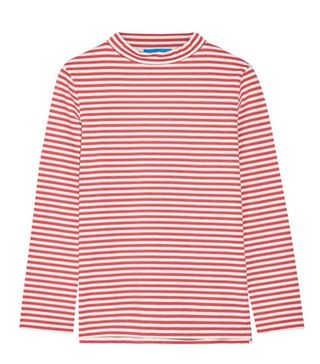 M.i.h Jeans + Emelie Striped Cotton-Jersey Top