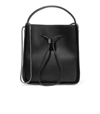 3.1 Phillip Lim + Soleil Small Textured-Leather Bucket Bag