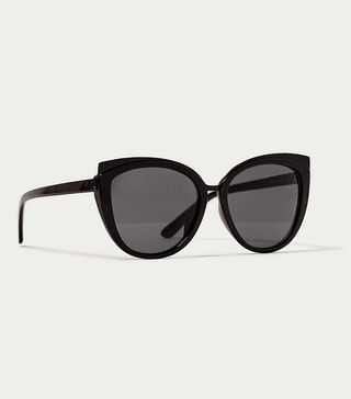 Zara + Resin Cat's-Eye Sunglasses
