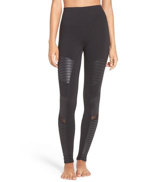 Alo + High Waist Moto Leggings