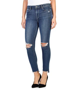 Paige + Hoxton High-Rise Ankle Peg Skinny Jeans