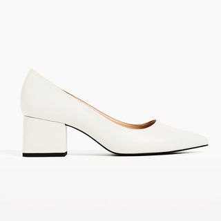 Zara + Medium Heel Shoes