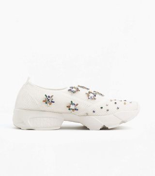 Mango + Faceted Crystal Sneakers