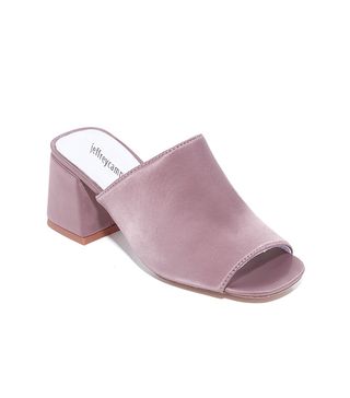 Jeffrey Campbell + Perpetua Satin Mules