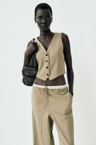 Zara + Tailored Vest