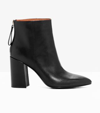 & Other Stories + Flared Heel Boot