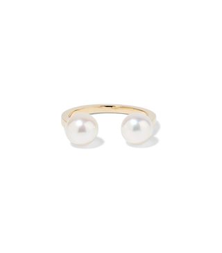 Sophie Bille Brahe + Emma Deux 14-Karat Gold Pearl Ear Cuff