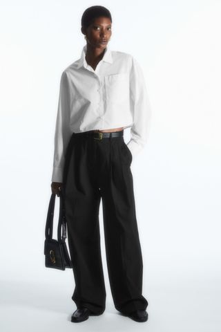 COS + Tailored Wide-Leg Trousers