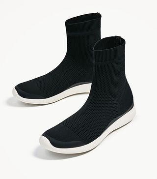 Zara + Sock Sneakers