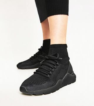Zara + Fabric Sock Sneakers